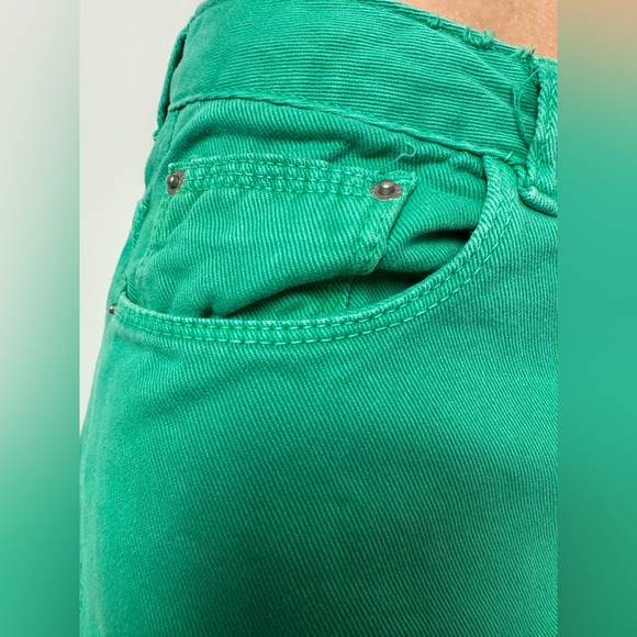 Consciencia Green High- Rise Wide Leg Distressed Women's Jeans US4, 28x32 - Picture 10 of 11